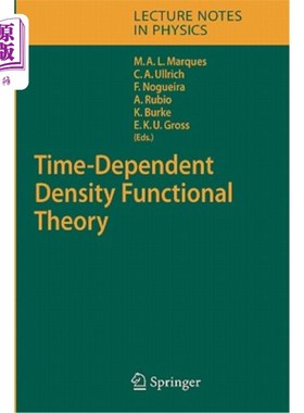 海外直订Time-Dependent Density Functional Theory 含时密度泛函理论