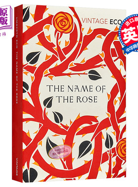预售 【中商原版】玫瑰的名字 The Name Of The Rose 英文原版 UmbertoEco
