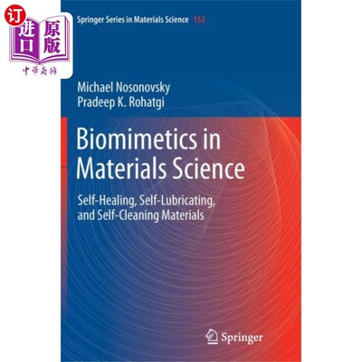 海外直订Biomimetics in Materials Science 材料科学中的仿生学