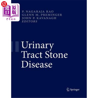 海外直订医药图书Urinary Tract Stone Disease 尿路结石病