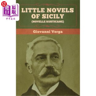 Sicily Novelle Rusticane 海外直订Little 乡村小说 西西里小说集 Novels