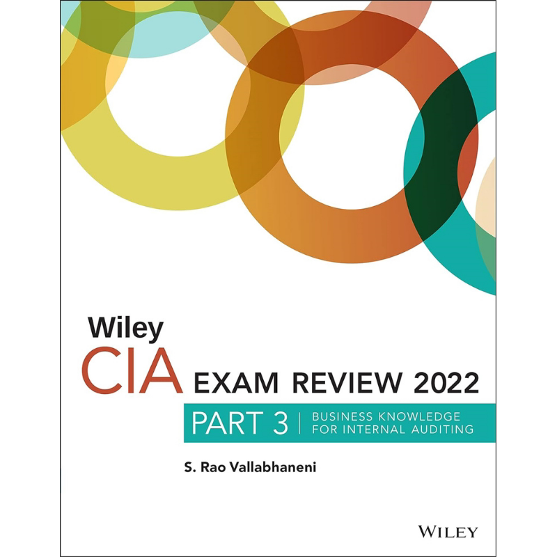 预售 Wiley CIA 2022第3部 回顾 内部审计商业知识 英文原版 CIA 2022 Part 3 Exam Review 会计相关 经济学【中商原版】