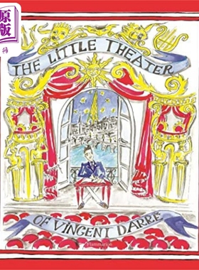 现货 文森特 达雷小剧场 奢华剪贴簿 The Little Theater of Vincent Darre 英文原版 Vincent Darre【中商原版】
