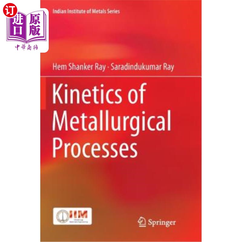 海外直订Kinetics of Metallurgical Processes 冶金过程动力学