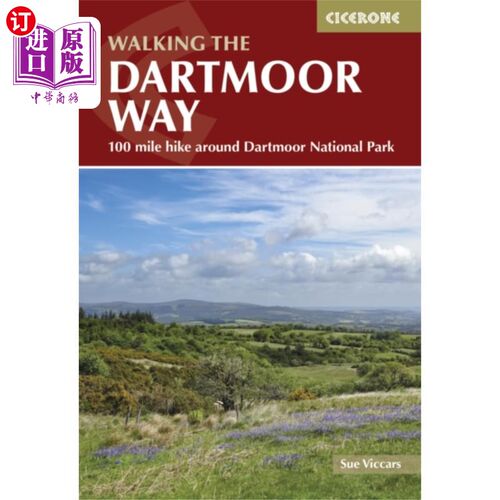 海外直订Walking the Dartmoor Way 漫步达特穆尔大道