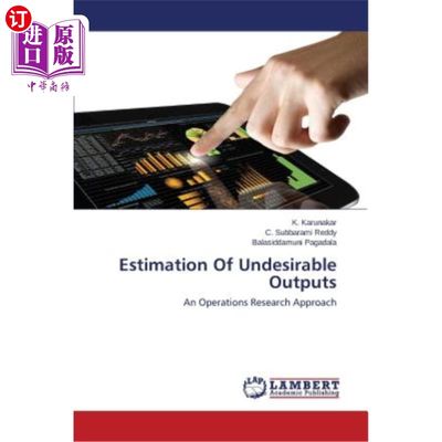 海外直订Estimation of Undesirable Outputs 不良产出的估计