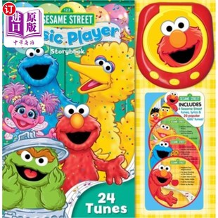 海外直订Sesame Street Music Player Storybook: Collector's Edition 芝麻街音乐播放器故事书:收藏版