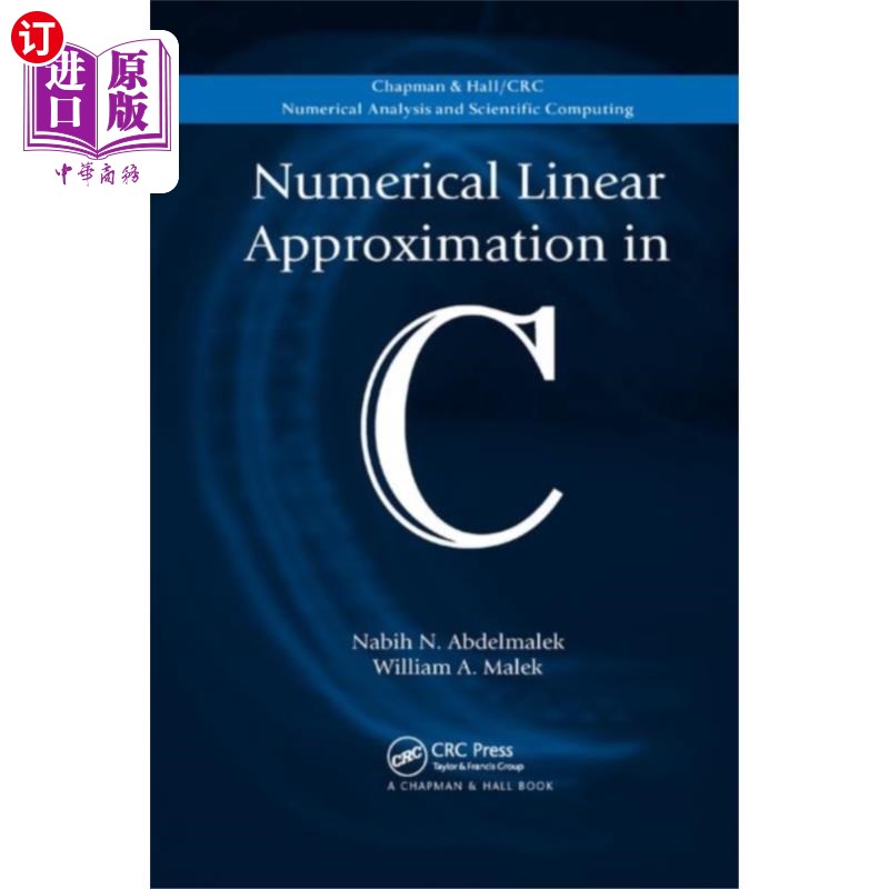 海外直订Numerical Linear Approximation in C C语言中的数值线性逼近