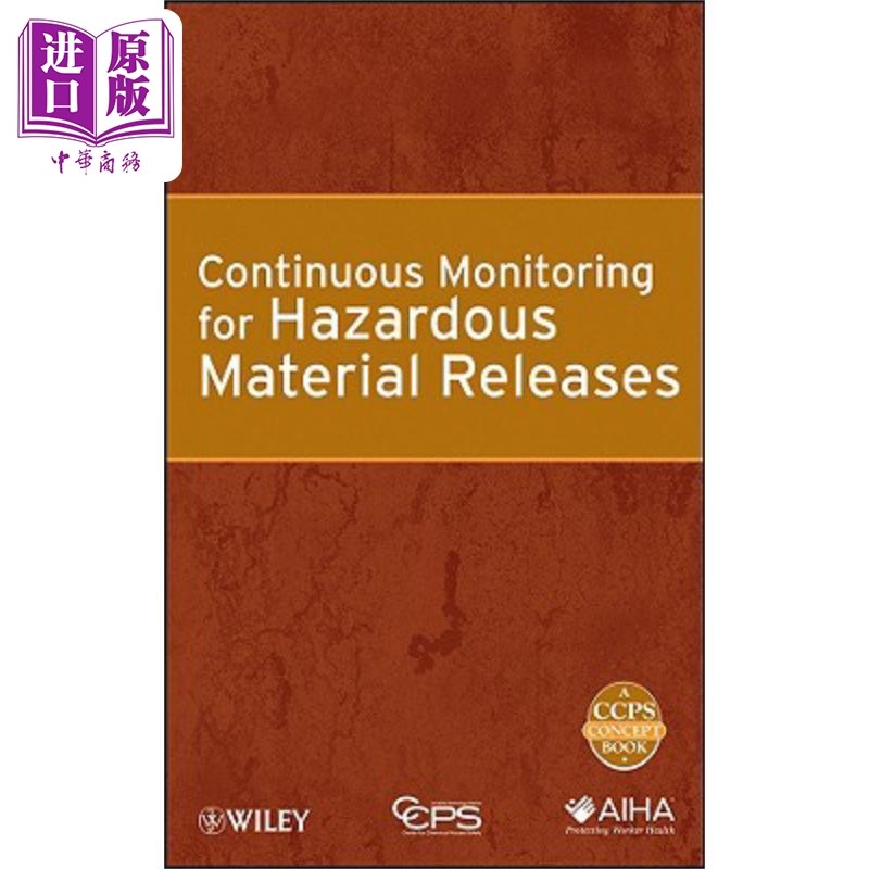 现货 Continuous Monitoring for Hazardous Material Releases【中商原版】
