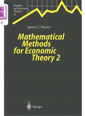 海外直订Mathematical Methods for Economic Theory 2 经济理论的数学方法2