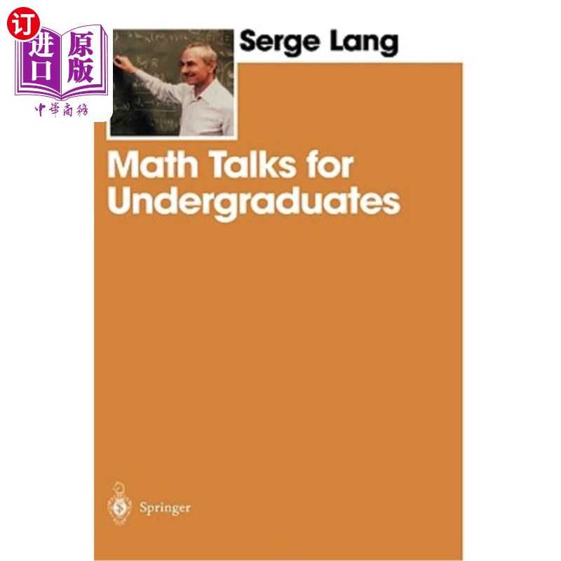 海外直订Math Talks for Undergraduates 大学生数学讲座