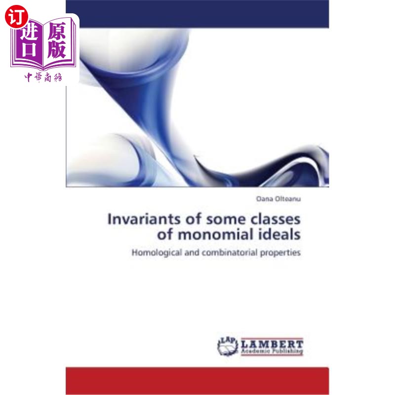 海外直订Invariants of some classes of mo