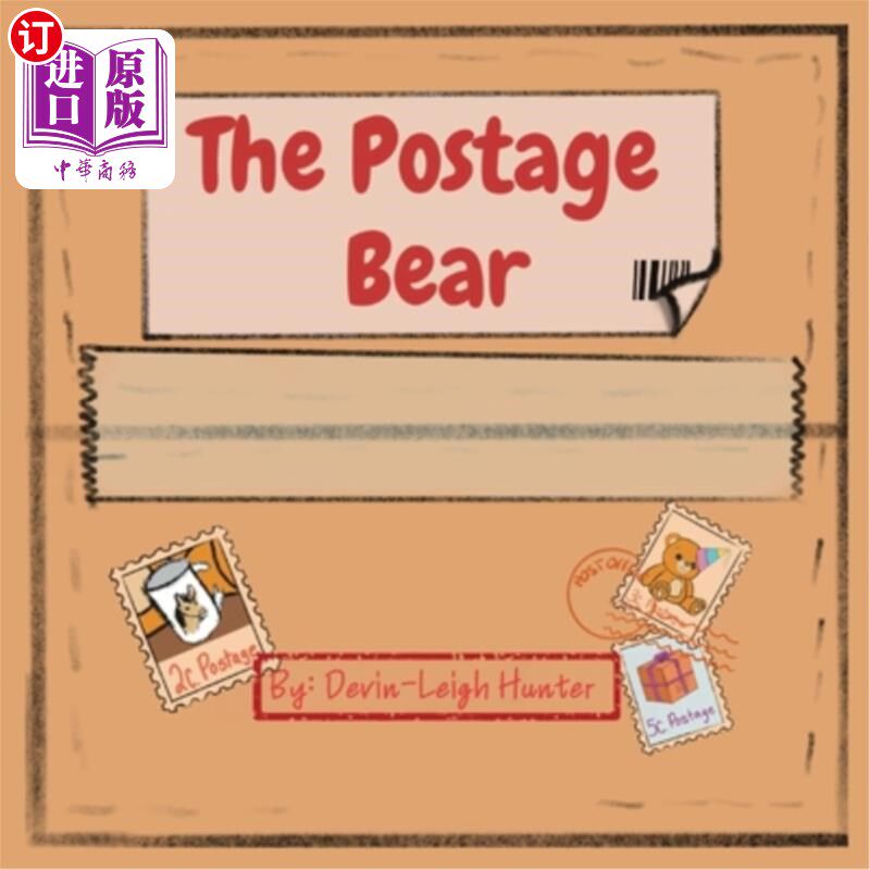 海外直订The Postage Bear 邮资熊