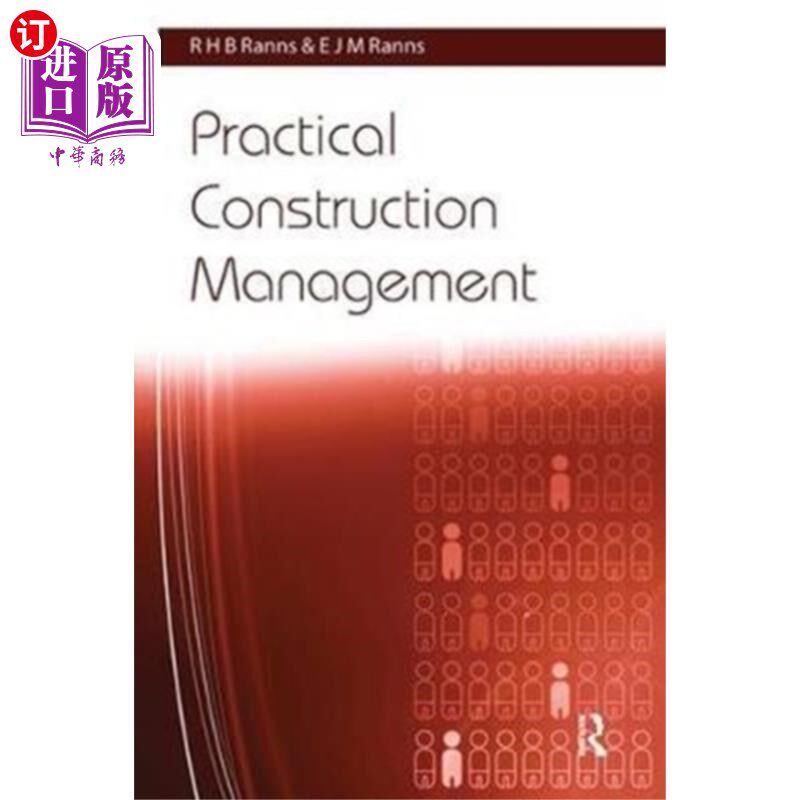 海外直订Practical Construction Management 实践性施工管理