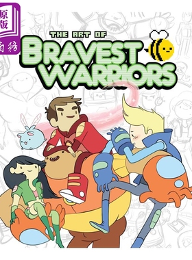 现货 无惧勇士 设定集 The Art of Bravest Warriors Kelsey Calaitges 英文原版 经典动画系列周边【中商原版】
