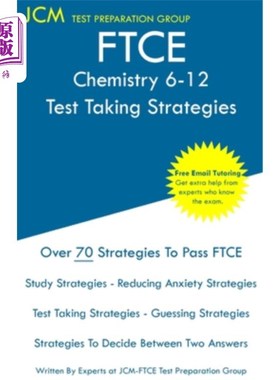 海外直订FTCE Chemistry 6-12 - Test Taking Strategies: FTCE 003 Exam - Free Online Tutori FTCE化学6-12
