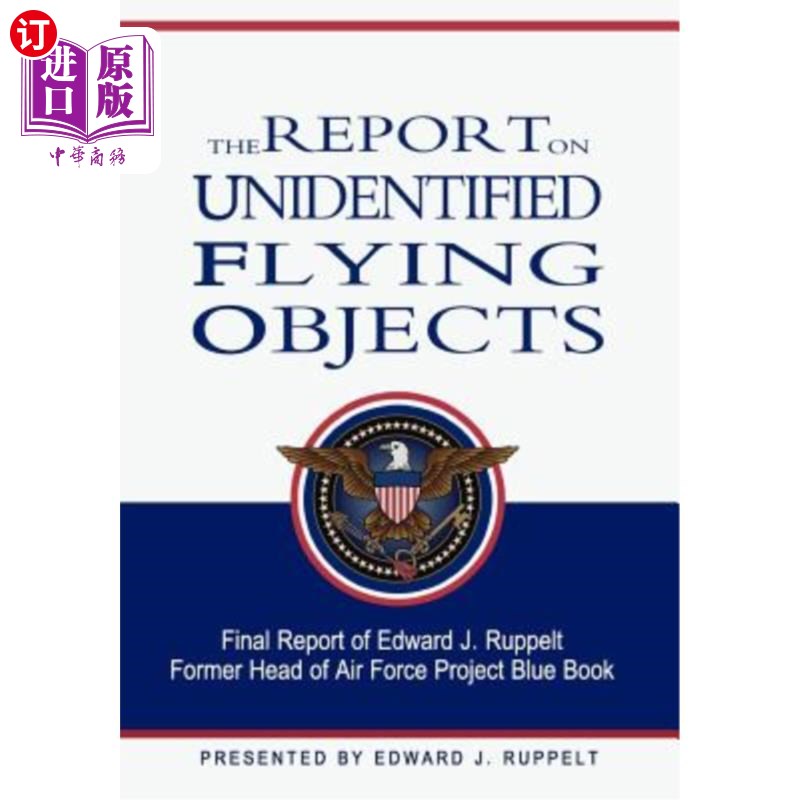 海外直订The Report On Unidentified Flying Objects 不明飞行物报告