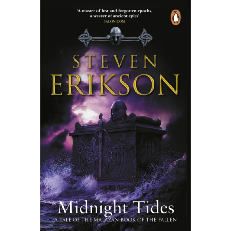玛拉兹英灵录 午夜潮汐 奇幻小说系列 Midnight Tides 英文原版 Steven Erikson 国际流行小说 奇幻小说【中商原版】
