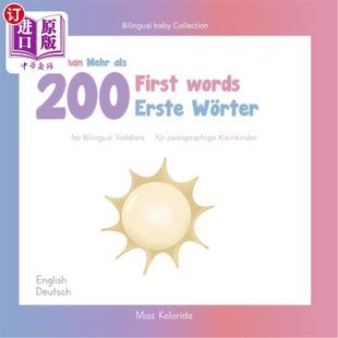 Bilingual than Toddlers for first 第二个词2种语言 für Mehr 小孩 erste words w?rter 200 海外直订More 英语 als
