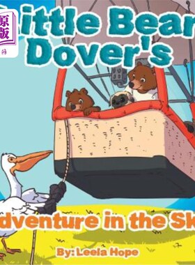 海外直订Little Bear Dover's Adventure in the Sky 小熊多佛的空中冒险