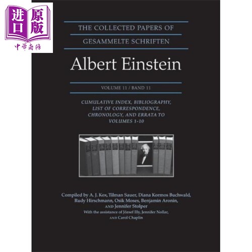 现货 爱因斯坦全集11 The Collected Papers of Albert Einstein Volume 11 英文原版 Albert Einstein 【中商原版】