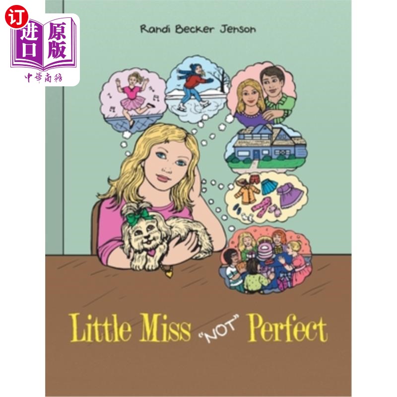 海外直订Little Miss Not Perfect 不完美的小女孩