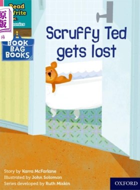 海外直订Read Write Inc. Phonics: Pink Set 3 Book Bag Boo... Read Write公司自然拼读:粉红色套装3书包1邋遢的泰德迷路了