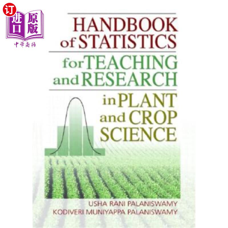 海外直订Handbook of Statistics for Teaching and Research in Plant and Crop Science 植物与作物科学教学与研究统计手册