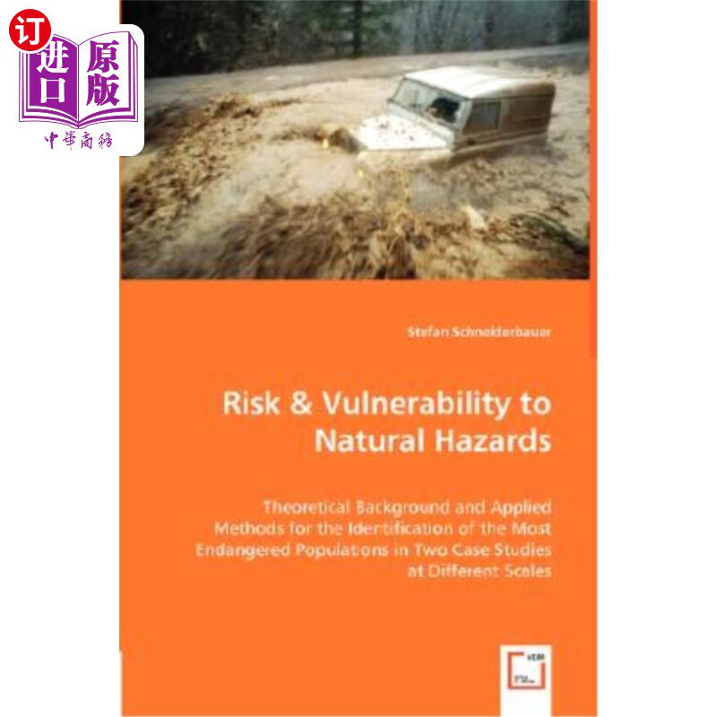 海外直订Risk & Vulnerability to Natural Hazards 自然灾害风险与脆弱性