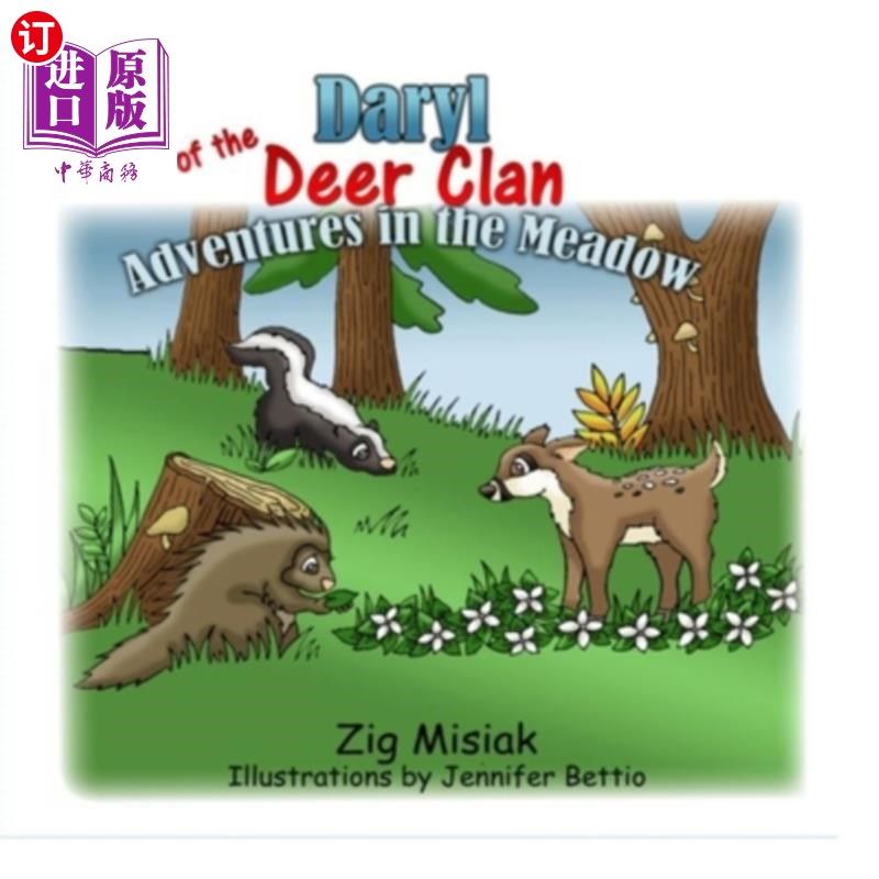 海外直订Daryl of the Deer Clan: Adventures in the meadow 鹿族的达里尔:草原冒险