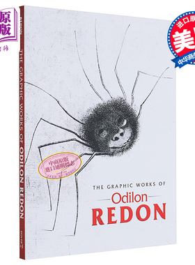 The Graphic Works of Odilon Redon 进口艺术 odilon redon的图形作品【中商原版】