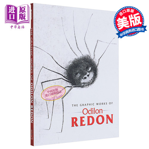 The Graphic Works of Odilon Redon 进口艺术 odilon redon的图形作品【中商原版】