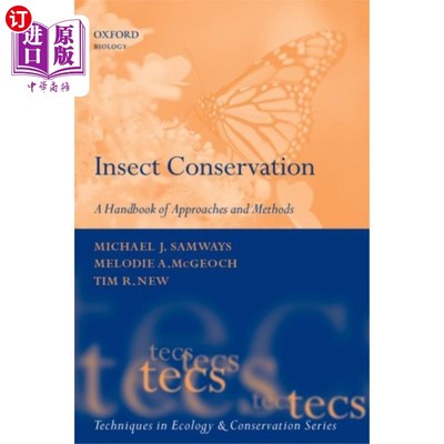 海外直订Insect Conservation 昆虫的保护