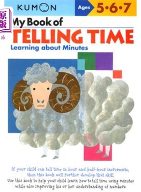海外直订My Book of Telling Time: Learning about Minutes 我的《告诉时间：学习分钟》一书