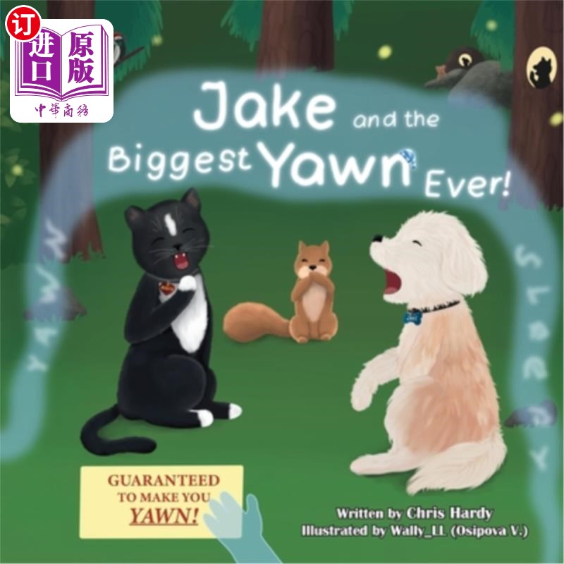 海外直订Jake and the Biggest Yawn Ever! 杰克和史上最大的哈欠!