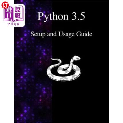 海外直订Python 3.5 Setup and Usage Guide Python3.5安装和使用指南