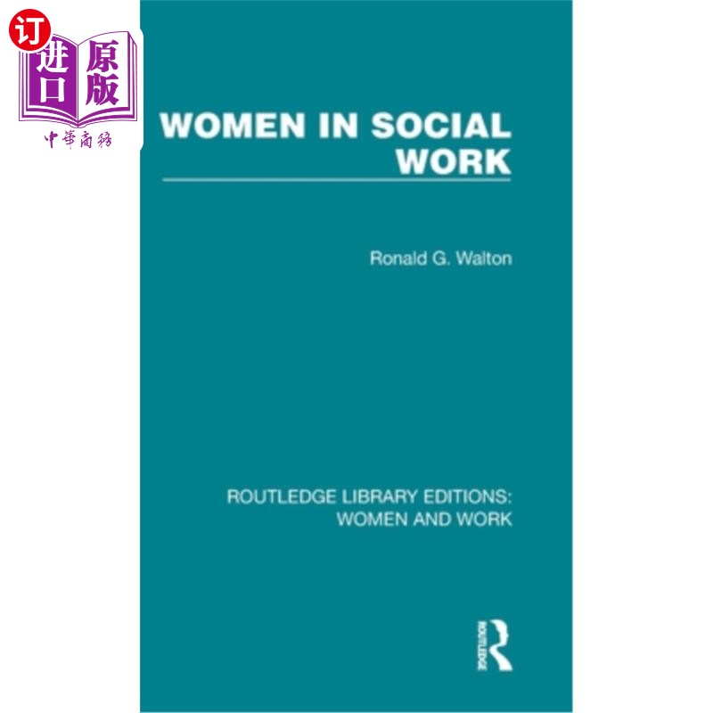 海外直订Women in Social Work 社会工作中的妇女