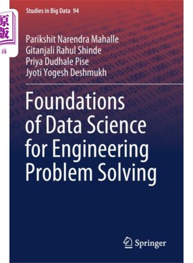 海外直订Foundations of Data Science for Engineering Prob... 工程问题解决的数据科学基础
