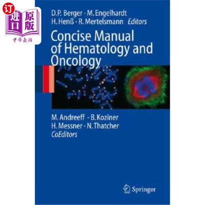 海外直订医药图书Concise Manual of Hematology and Oncology 血液学和肿瘤学简明手册