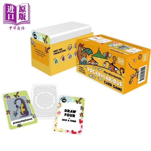 Mrs Wordsmith Vocabularious Card Game Ages 7–11 (Key Stage 2) (UK)DK 沃德史密斯夫人词汇游戏卡【中商原版】