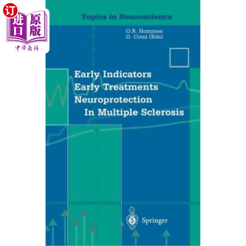 海外直订医药图书Early Indicators Early Treatments Neuroprotection in Multiple Sclerosis 早期指标早期治疗多发性硬化