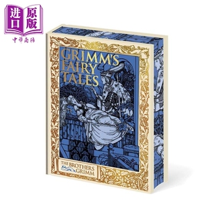 预售 大角星经典文学 格林童话 精装刷边版 英文原版 Grimms Fairy Tales Jacob Grimm, Wilhelm Grimm【中商原版】