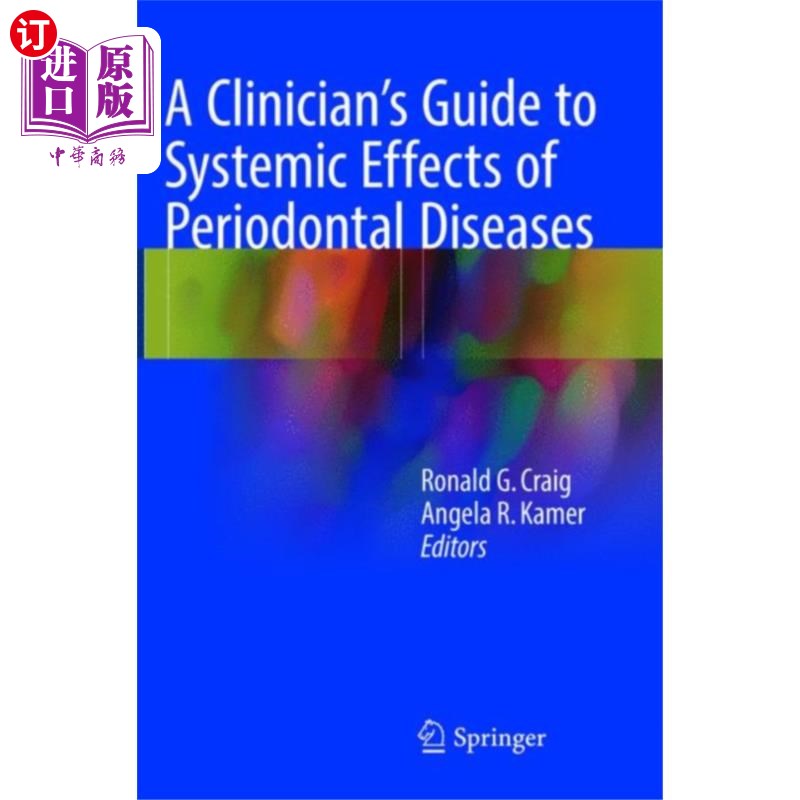 海外直订医药图书Clinician's Guide to Systemic Effects of Periodo... 牙周病全身性影响临床医师指南