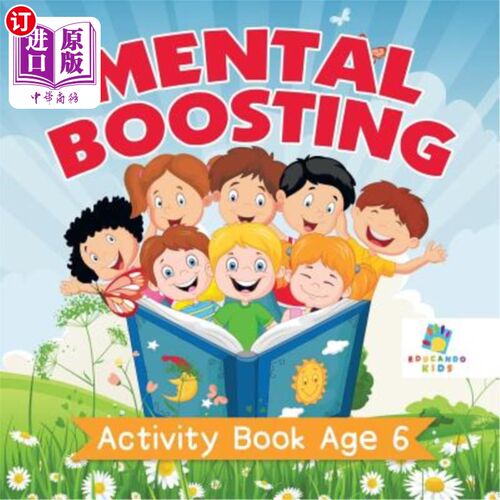 海外直订Mental Boosting Activity Book Age 6 智力促进活动书6岁