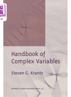 海外直订Handbook of Complex Variables 复变量手册