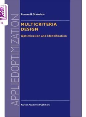 海外直订Multicriteria Design: Optimization and Identification 多标准设计：优化和识别