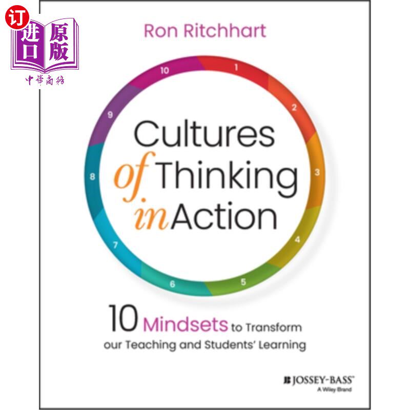 海外直订Cultures of Thinking in Action: 10 Mindsets to Transform Our Teaching and Studen 行动中的思维文化:改变教学