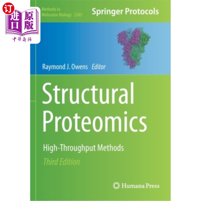 海外直订Structural Proteomics: High-Throughput Methods 结构蛋白质组学:高通量方法