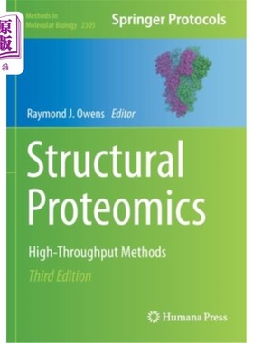 海外直订Structural Proteomics: High-Throughput Methods 结构蛋白质组学:高通量方法
