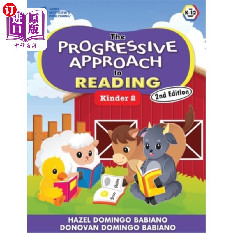 海外直订The Progressive Approach to Reading: Kinder 2 循序渐进的阅读方法:更温和